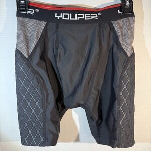 Youper Elite Sliding Shorts Youth Sz Large Baseball Softball Padded Compression